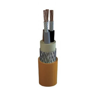 TKF Marineline+yozp X-FR scheepsvoedingskabel 4x2,5MM² copolymeer thermoplastisch oranje