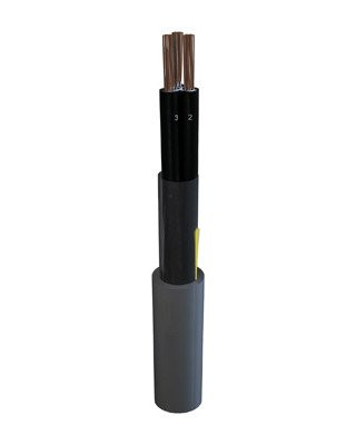 TKF Marinesignal YZS scheepsvoedingskabel 5x1mm² copolymeer thermoplastisch grijs 16223HX500/25