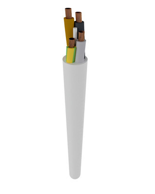 TKF Twenkaflex 2 X 1,5 MM² wit