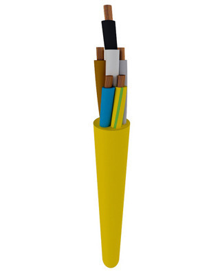 TKF Eldtraffic 3 G 1,5 MM² (GL/GN-BL-ZW) geel
