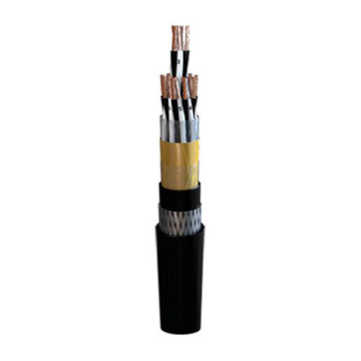 TKF Re-2X(ST)YSWBY dca instrumentatiekabel 24x2x0,5MM² blauw