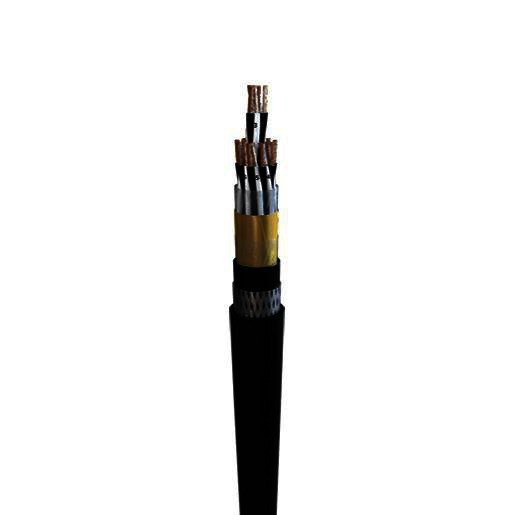 TKF Re-2X(ST)YSWBY dca instrumentatiekabel 4x2x0,5MM² zwart