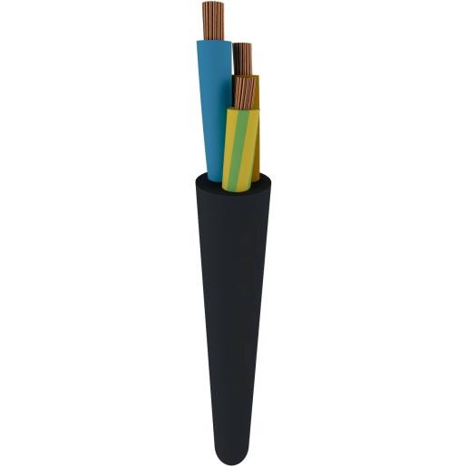 TKF RTPR mantelleiding 4G1,5MM² zwart