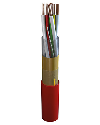 TKF Twenkasig 1 X 2 X 0,8 + 0,8 MM rood