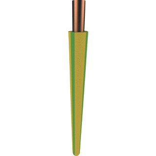 TKF VD H07V-U installatiedraad eca 6MM² groen/geel 185133HX500/20