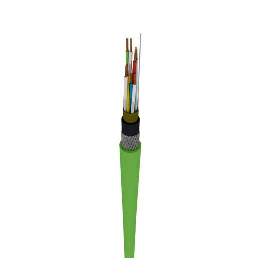 TKF Vo-JY(ST)Y dca 8x2x0,8+0,8MM groen