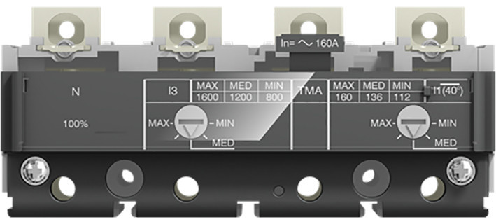 Tmax XT beveiliging XT2 /R160 4P alleen beveiligings module instelbare