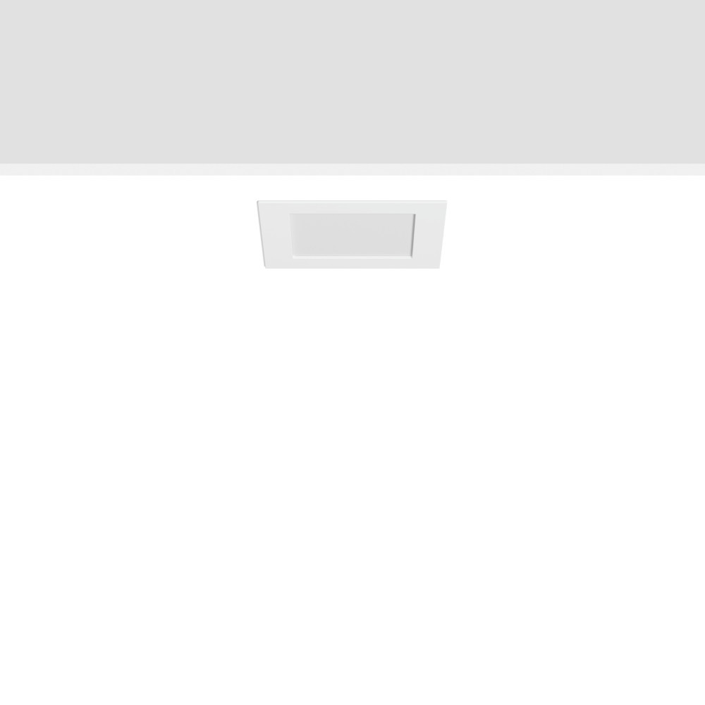 Toledo Flat+ square, 4,5...9,5 W, 570...1150 LM, 830, 840, wit, on/off