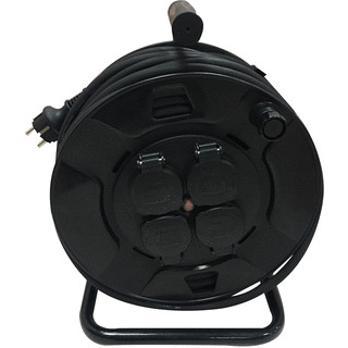 Tradeforce 4 WAY  CABLE REEL 40M BL