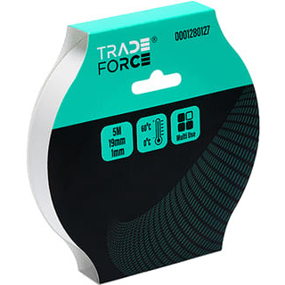Tradeforce DUBBZIJD TAPE 19MM 5M WIT