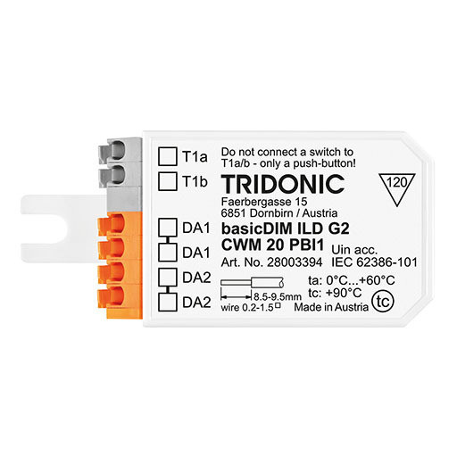 Tridonic Controls & Connectivity Basicdim ild G2 CWM 20 pbi1