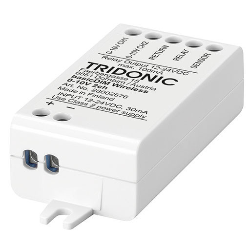 Tridonic Controls & Connectivity Basicdim wireless 0-10V 2CH