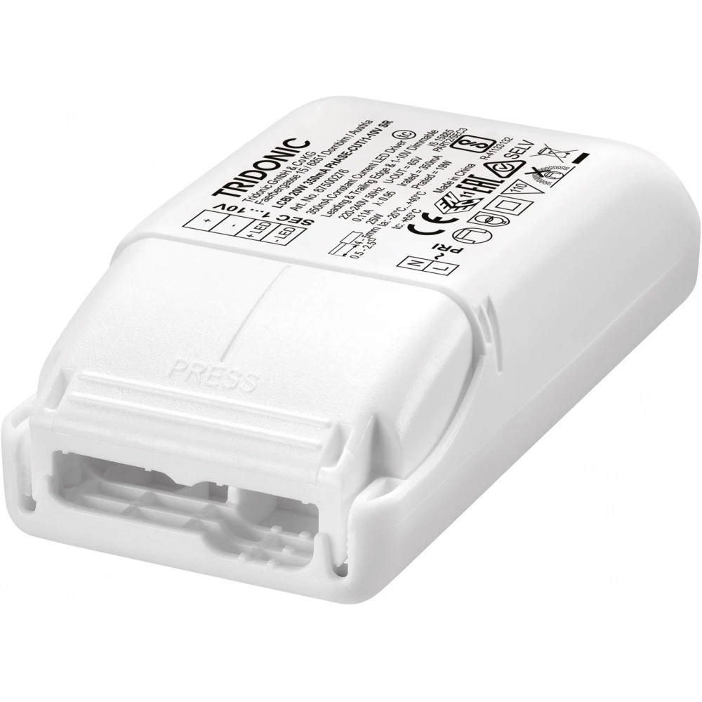 Tridonic LED Drivers Compact Dimming Lcbi 20W 500ma phase-cut/1-10V SR