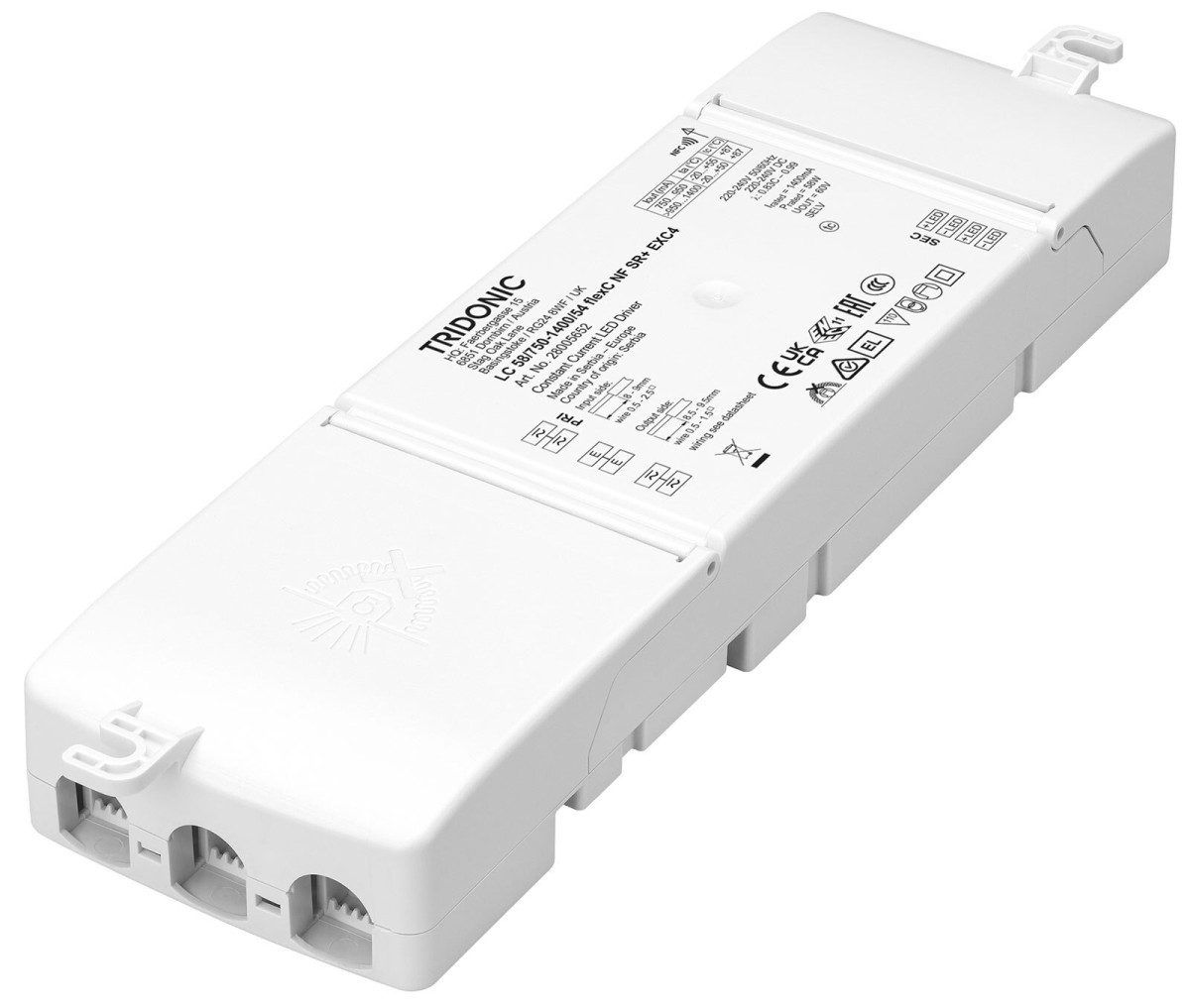 Tridonic LED Drivers Compact Fixed Output LC 58/750-1400/54 flexc NF SR+ exc4
