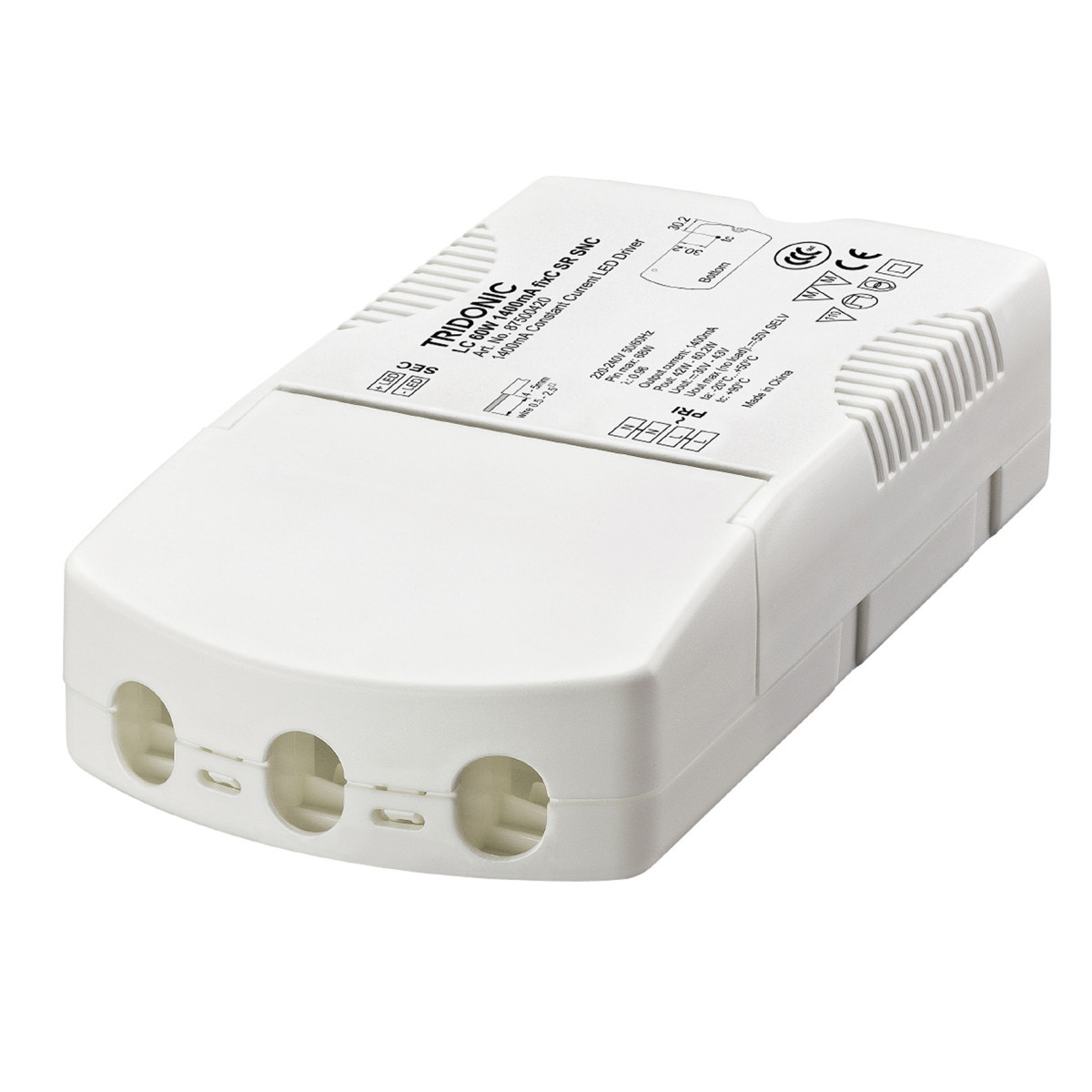 Tridonic LED Drivers Compact Fixed Output LC 60W 700ma fixc SR SNC
