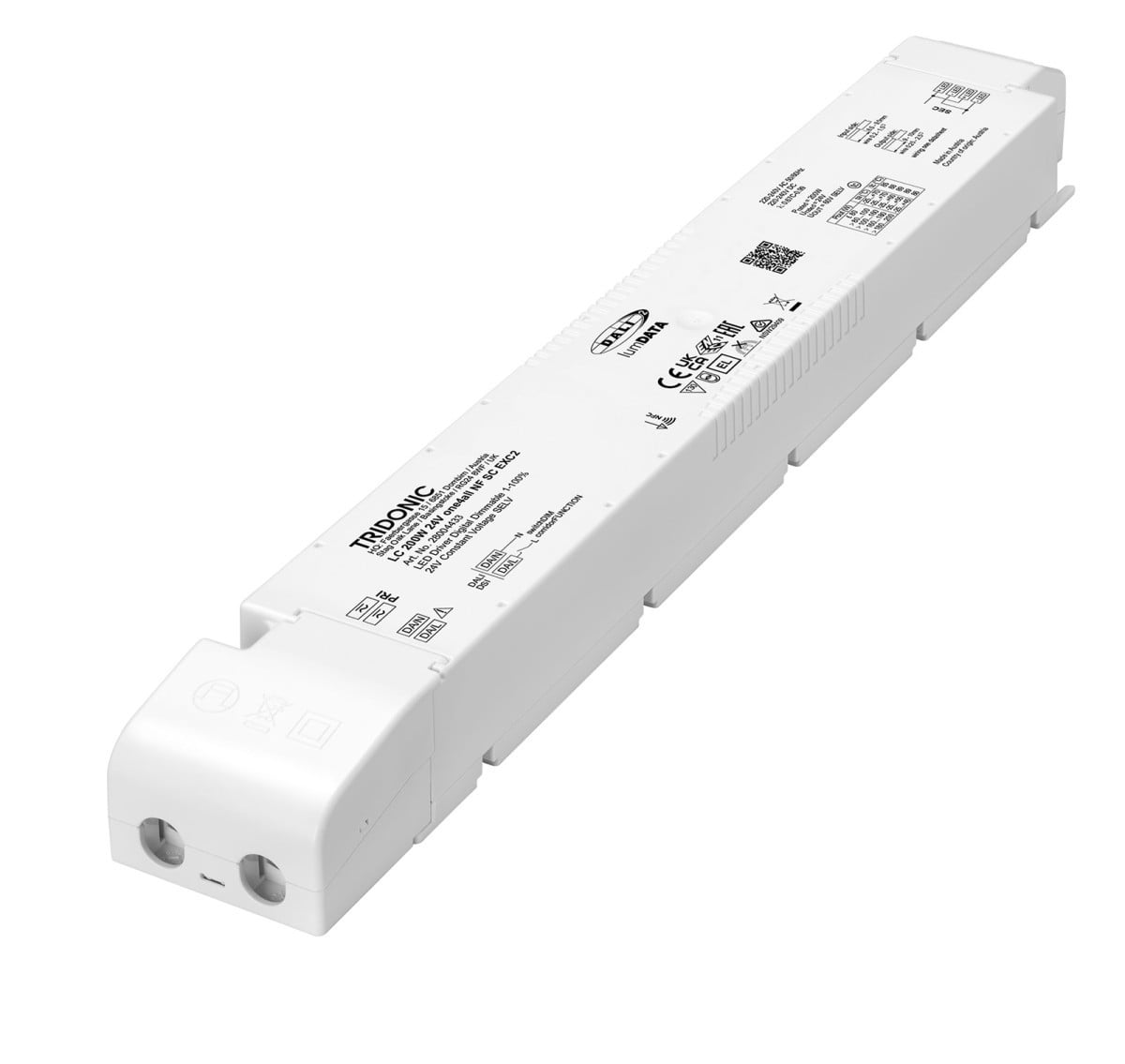 Tridonic LED Drivers Constant Voltage LC 200W 24V one4all NF SC exc2