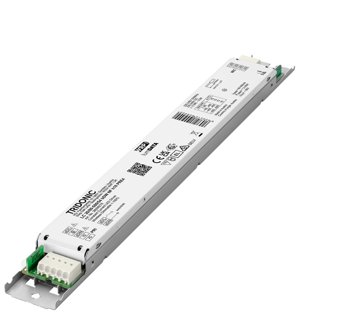 Tridonic LED Drivers Linear Dimming LC 20/80-500/54 BDW NF H16 pre4