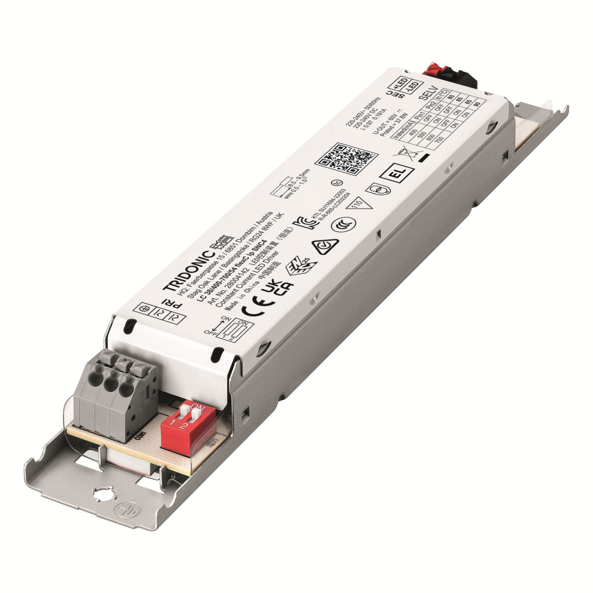 Tridonic LED Drivers Linear Fixed Output LC 38/400-700/54 flexc LP SNC4