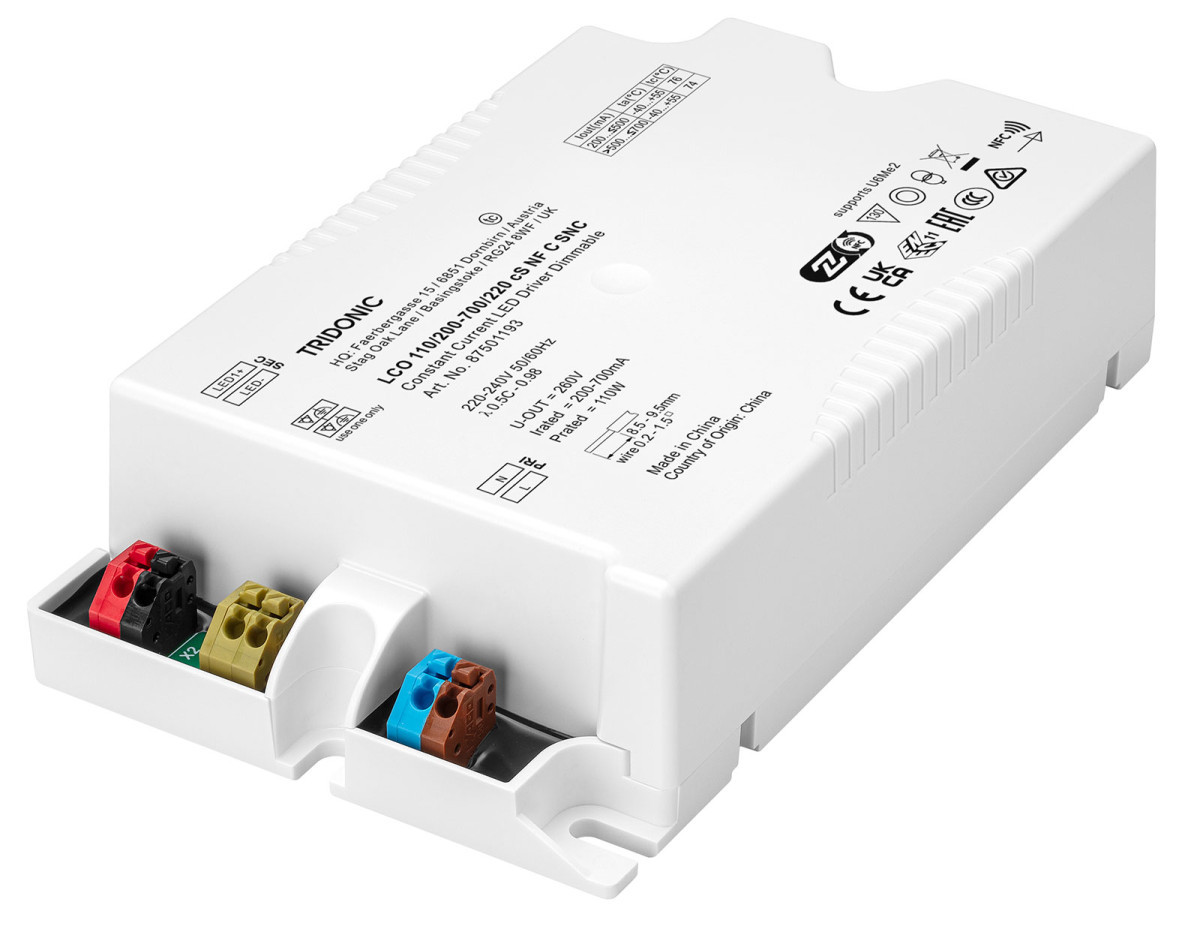 Tridonic LED Drivers Outdoor Compact Dimming Lco 110/200-700/220 CS NF C SNC