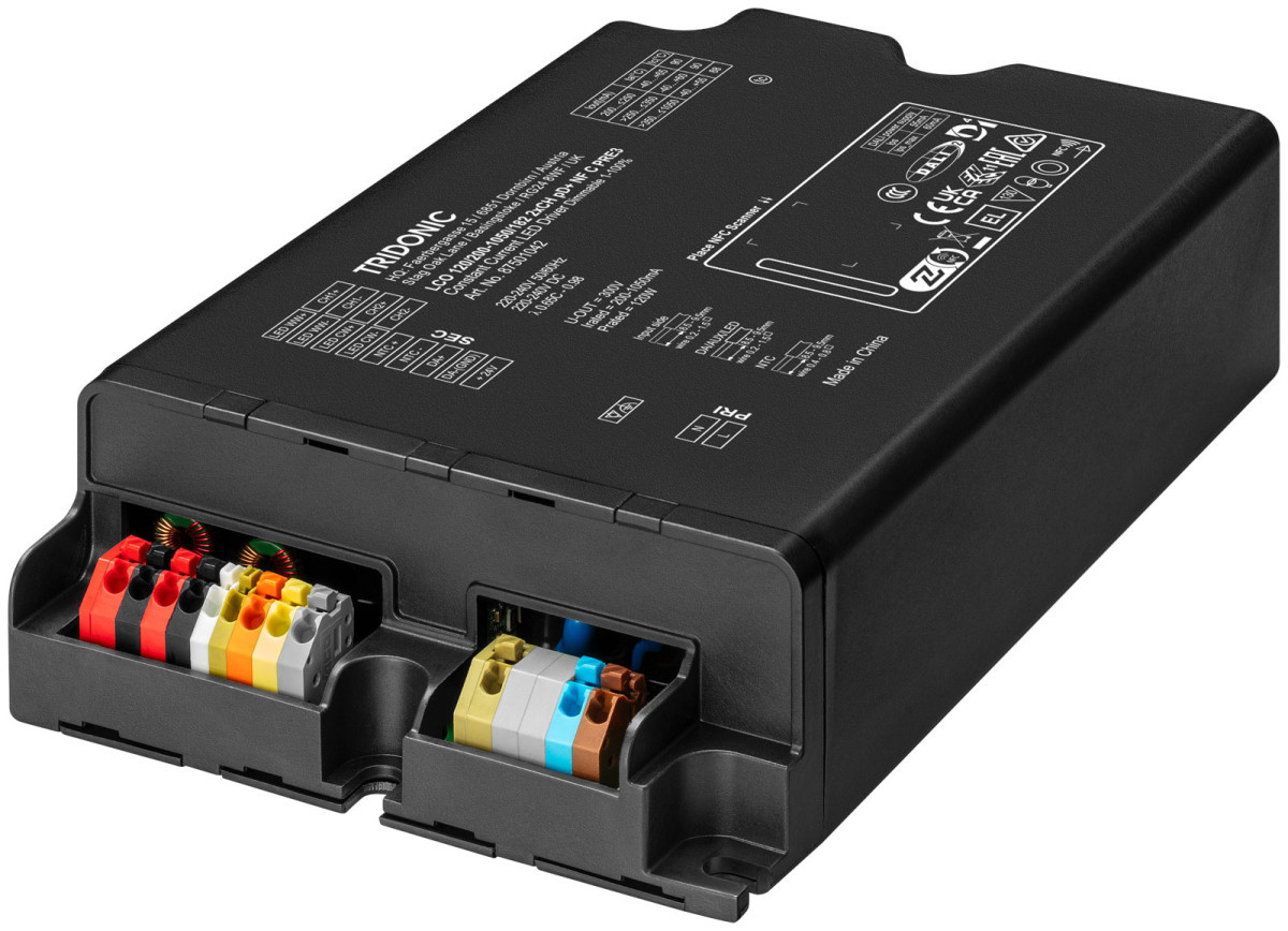 Tridonic LED Drivers Outdoor Compact Dimming Lco 120/200-1050/182 2XCH PD+ NF C pre3