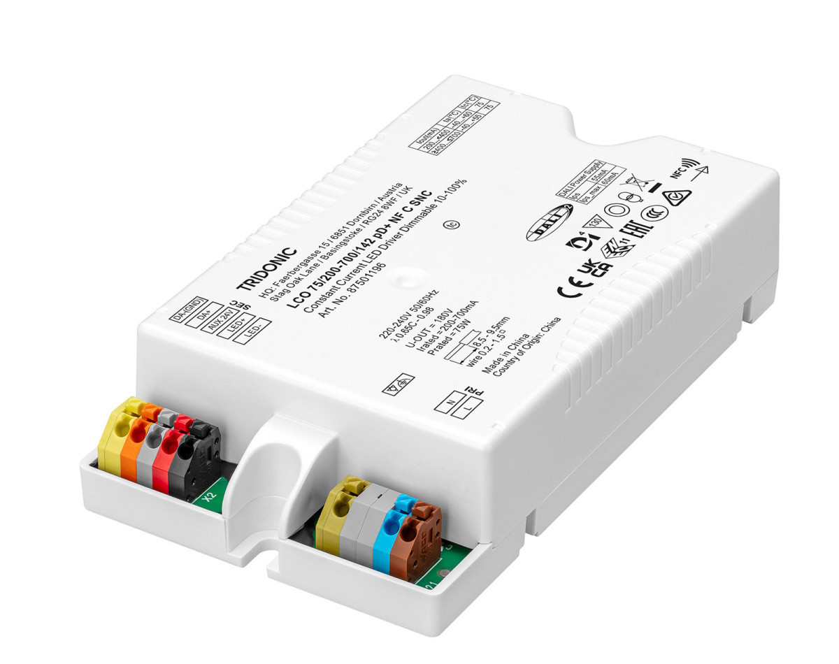 Tridonic LED Drivers Outdoor Compact Dimming Lco 75/200-700/142 PD+ NF C SNC
