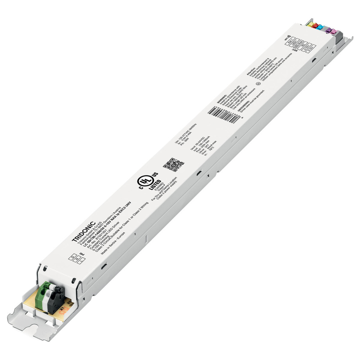 Tridonic LED Drivers Universal Wide Voltage LC 50W 150-1400ma 0-10V nax LP exc2