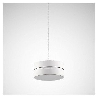 Trilux 765... E-Line 1 Stuk, knooppunt met draadophanging, wit, 1500 MM lang, incl. 1 plafo