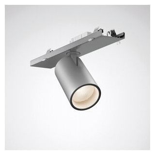 Trilux 765... E-Line Lenty Plus Spots / projektor 765... E-line lenty plus lens zilver rond et 13W flo