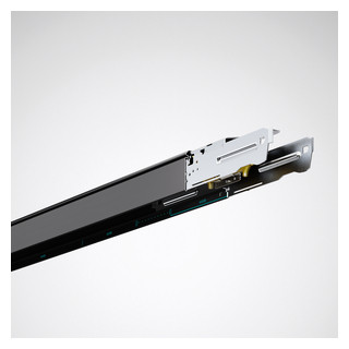 Trilux 78... E-Line Pro Draagprofiel / basiseenheid 78... E-line pro zwart