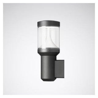Wand- en plafondarmatuur 8841W lens antraciet et 8W 70 asymmetric wide