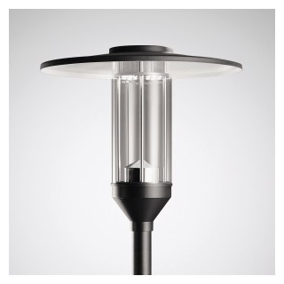 Post-Top armaturen 981 clo (normaal) lens zwart et 23W 70 asymmetric W
