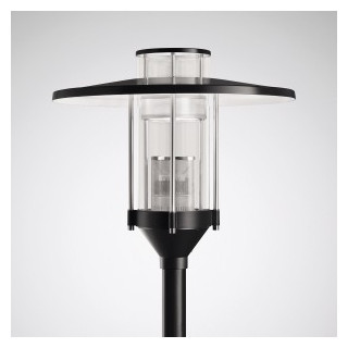 Post-Top armaturen 982 clo (normaal) reflector zwart et 31W asymmetric