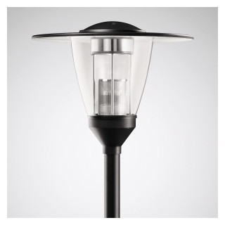 Post-Top armaturen 987 clo (normaal) reflector zwart et 29W 1800LM asy