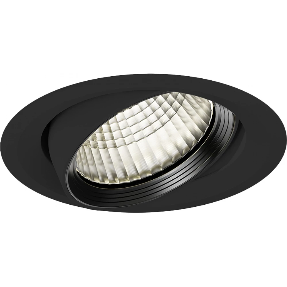 Trilux Agira plus led inbouwspot 4350K casambi 21-40° - mediumstralend zwart