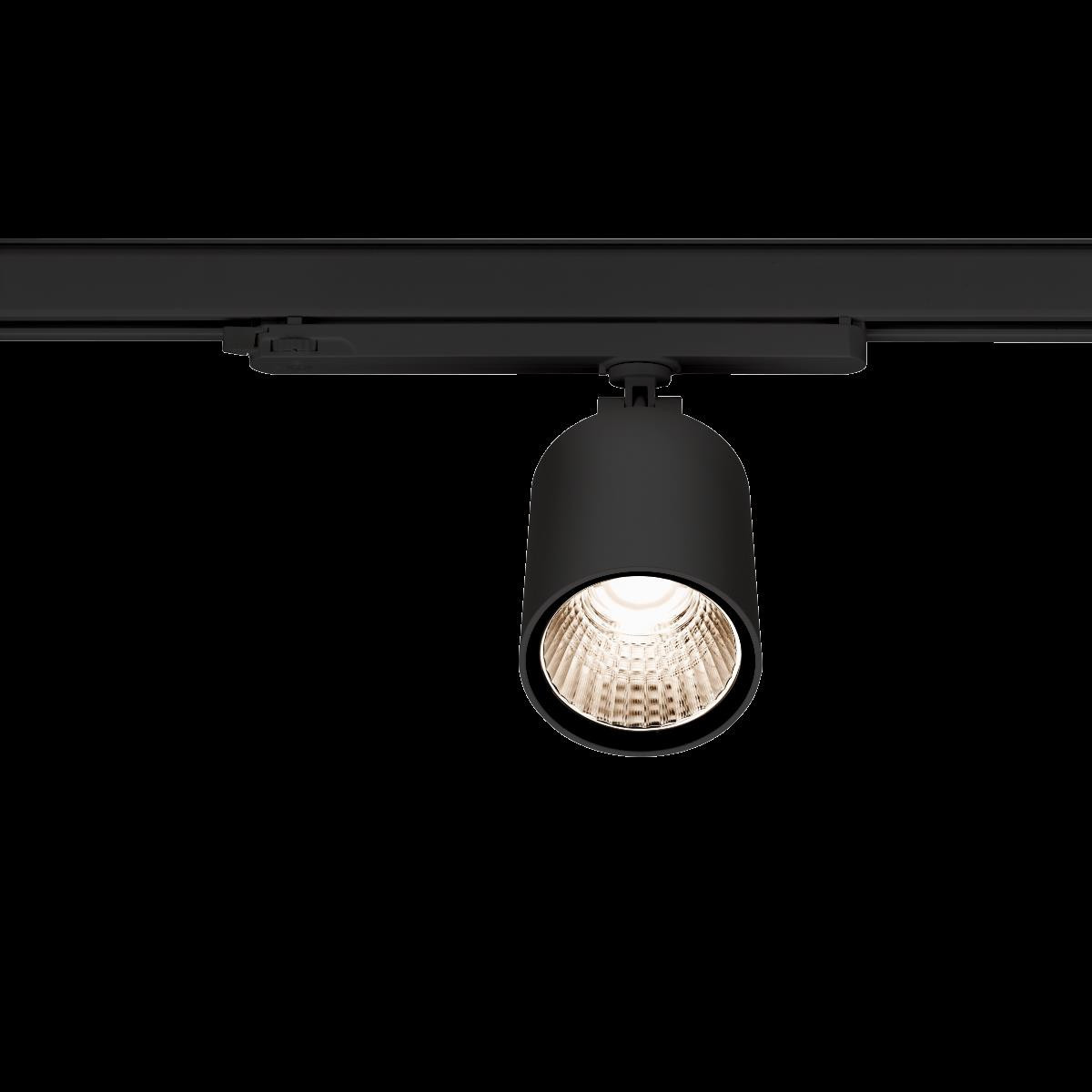 Trilux B.Veo Track Spots / projektor B.veo track reflector zwart rond et 19W medium flood