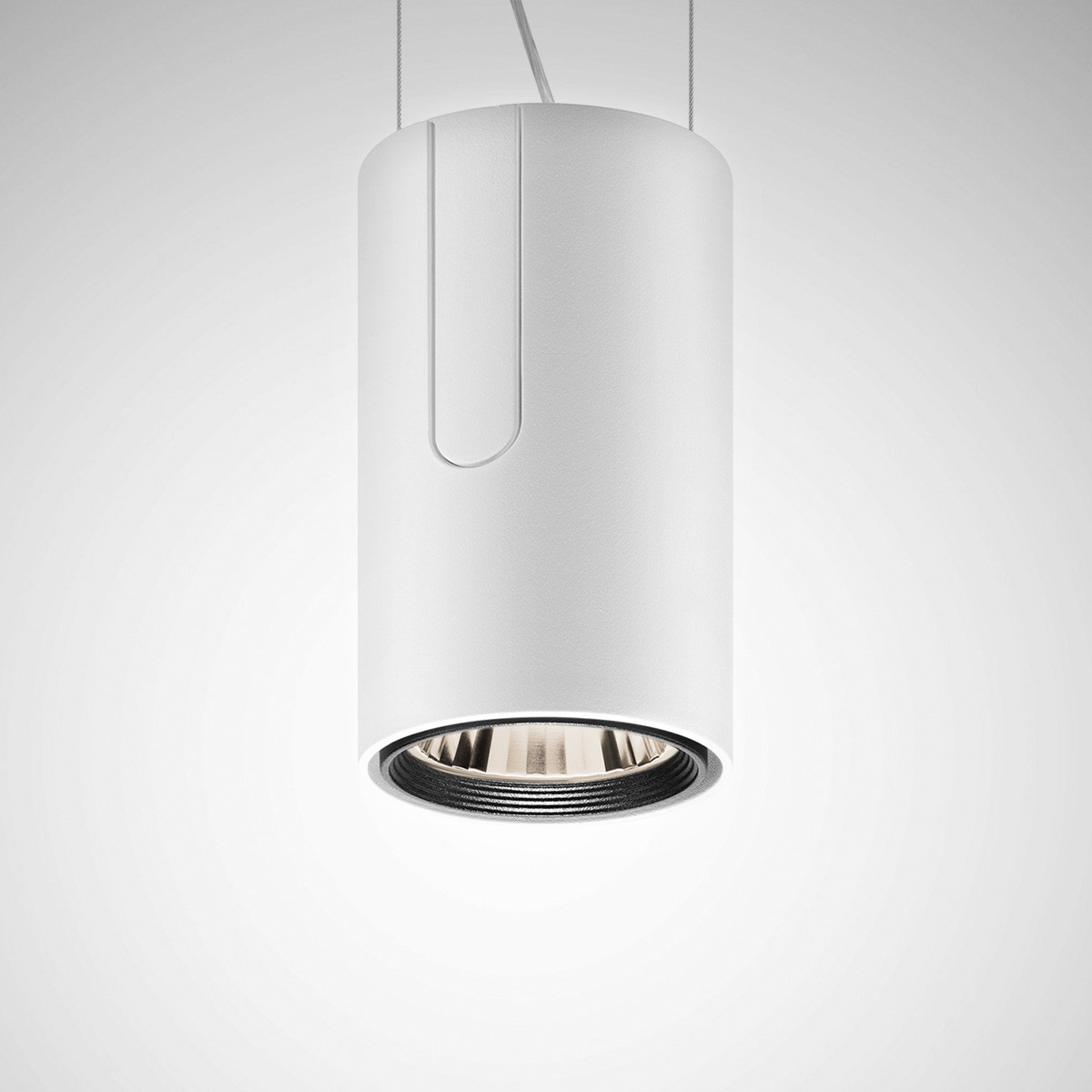 Trilux Canilo Plus PL Pendelarmaturen Canilo plus PL reflector wit rond et 54W 5790LM 90 flo