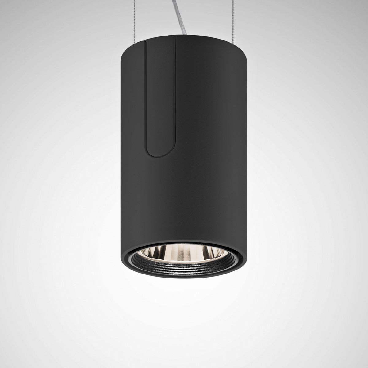 Trilux Canilo Plus PL Pendelarmaturen Canilo plus PL reflector zwart rond et 40W 4545LM 90 F