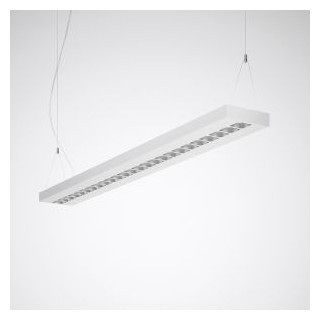 Pendelarmaturen Creavo H lens wit etdd 45W 5800LM noodverlichting wide