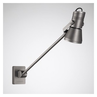 Trilux Faciella 15 Schijnwerper / spot faciella 15 lens antraciet rond et 11W rotationall