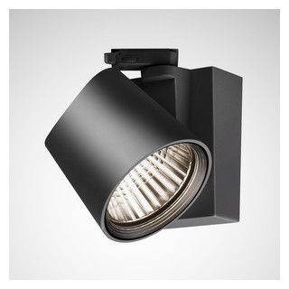 Trilux Kalo Plus Spots / projektor kalo plus reflector zwart rond et 40W 90 flood (FL)