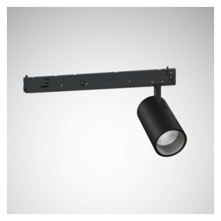 Trilux Lenty Track Spots / projektor lenty track lens zwart rond etdd 16W flood (FL) ik00