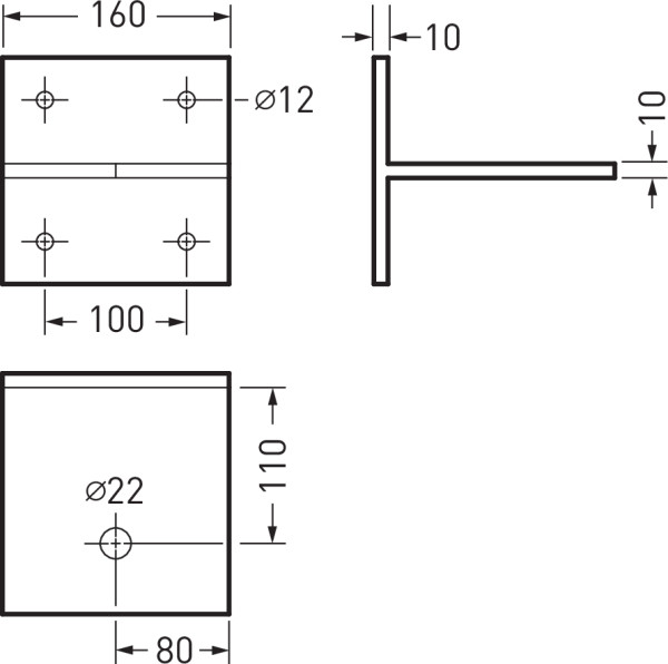 Trilux Lumena Fit Mechanical Accessories lumena fit antraciet