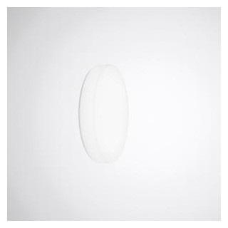 Trilux Olisq R Wand- en plafondarmatuur olisq R diffuser wit rond et 20W 1900LM noodv