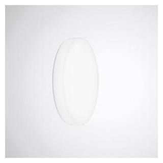 Trilux Olisq R Wand- en plafondarmatuur olisq R diffuser wit rond et 28W lambertian (