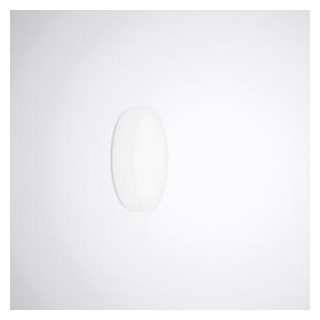 Trilux Olisq R Wand- en plafondarmatuur olisq R diffuser wit rond et 8W 950LM lambert