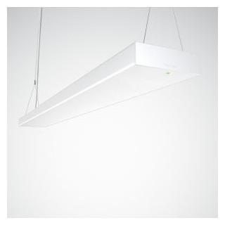 Pendelarmaturen Opendo H lens wit etdd 53W 6400LM wide reduced glare U
