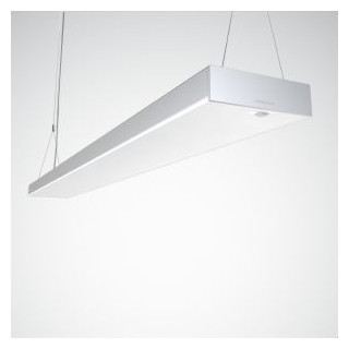 Pendelarmaturen Opendo H lens aluminium etdd 54W 6400LM wide reduced G