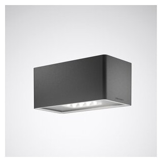 Trilux Osido 2Q Wand- en plafondarmatuur osido 2Q lens antraciet etdd 14W symmetric wi