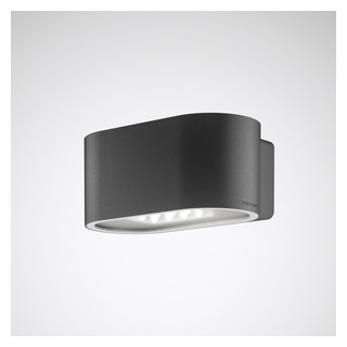 Trilux Osido 2R led wandarmatuur 4000K 162x260mm steekklem antraciet
