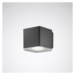 Trilux Osido Q Wand- en plafondarmatuur osido Q lens antraciet et 15W asym. mittelbre